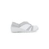 NORD'WAYS Sabots fiona sabots fiona blanc/gris t40 40 acier microfibre pu simple densit&eacute; sans insert e - absorption de choc au talon, src - r&eacute;sistance au glisse