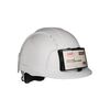 Casque evolite porte badge casque evolite porte badge blanc blanc oui cr&eacute;maill&egrave;re tu 1 pi&egrave;ce(s) abs casque avec porte badge - jsp safety