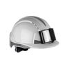 Casque evolite porte badge casque evolite porte badge cr2 blanc blanc oui cr&eacute;maill&egrave;re tu 1 pi&egrave;ce(s) abs casque avec porte badge cr2 - jsp safety