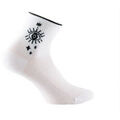 Chaussettes Kindy Socquettes en coton motif Oeil plac&eacute; MADE IN FRANCE Blanc