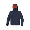 Veste softshell orsa entre 4 et 6 l softshell 400 - 500 g polyester / coton 1 pi&egrave;ce(s) veste softshell orsa marine/orange tl bleu, orange - delta plus