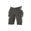 Short advanced 200 - 300 g entre 4 et 6 gris bermuda 37 polyamide / &eacute;lasthanne 1 pi&egrave;ce(s) short advanced poches fl gris t37 - mascot