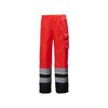 HELLY HANSEN Pantalon hv shell uc-me 200 - 300 g m entre 1 et 3 pantalon 1 pi&egrave;ce(s) pantalon hv shell uc-me rouge/noir tm polyamide, polyester noir, rouge classe 3
