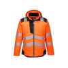 Parka hv t400 entre 4 et 6 3xl 100 - 200 g parka polyester, polyur&eacute;thane 1 pi&egrave;ce(s) parka hv pw3 orange/noir t3xl noir, orange classe 3 - portwest
