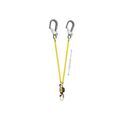 Equipement de protection EPI sur Annecy : Longe double absorbica y 150cm jaune avec absorbeur d'&eacute;nergie 1.50 m 1 pi&egrave;ce(s) longe double absorbica y 150cm - petzl distribution