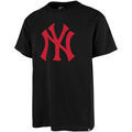Tee-shirts sur Grenoble : T-shirt '47 Brand 47 TEE MLB NEW YORK YANKEES ECHO JET BLACK