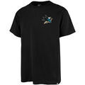 Tee-shirts sur Grenoble : T-shirt '47 Brand 47 TEE NHL SAN JOSE SHARKS BACKER ECHO JET BLACK