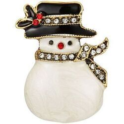 Broches Clj Charles Le Jeune Broche No&euml;l Blanc