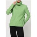 Pull Kebello Pull col Roul&eacute; F, Vert Vert