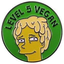 Broches Clj Charles Le Jeune Pin's V&eacute;gan - Level 5 Vegan Vert