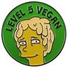 Broches Clj Charles Le Jeune Pin's V&eacute;gan - Level 5 Vegan Vert