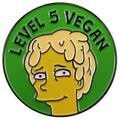 Broches Clj Charles Le Jeune Pin's V&eacute;gan - Level 5 Vegan Vert Grenoble