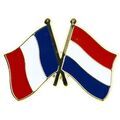 Broches Clj Charles Le Jeune Pin's Drapeaux Jumelage France - Pays-Bas Multicolore Grenoble