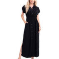 Robe courte Lua Morena 2024 Liso Preto UPF 50+