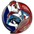 Broches Clj Charles Le Jeune Pin's Super Coq! Multicolore