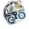 Broches Clj Charles Le Jeune Pin's V&eacute;lo Multicolore