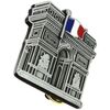 Broches Clj Charles Le Jeune Pin's Arc de Triomphe et drapeau Fran&ccedil;ais Gris