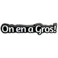 Broches Clj Charles Le Jeune Pin's On en a Gros! Blanc Grenoble