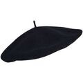 Casquette Chapeau-Tendance B&eacute;ret basque v&eacute;ritable T60 Noir