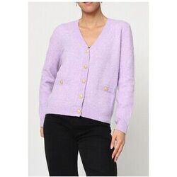 Pull Kebello Pull Cardigan col v F, Violet