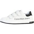 Baskets basses enfant Calvin Klein Jeans Basket Cuir Jeans Juniors Low Cut Velcro