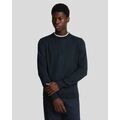 Pull Lyle & Scott KN2121VC TONAL CREW MWRINO-Z27. DARK NAVY