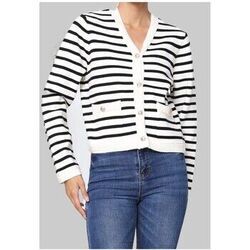 Pull Kebello Pull Cardigan F, Blanc