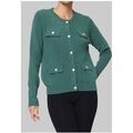 Pull Kebello Gilet Cardigan F, Vert
