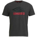 T-shirt Umbro TEE SHIRT - Gris chin&eacute; - M Multicolore