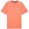 T-shirt Puma TEE-SHIRT ESSENTIALS SMALL LOGO P&Ecirc;CHE - DEEVA PEACH - M Multicolore