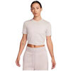 T-shirt Nike TEE SHIRT ESSENTIAL SLIM POURPRE - PLATINUM VIOLET/WHITE - S