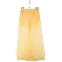 Pantalon Alexis Mabille Pantalon droit en soie