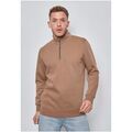 Pulls/Sweat sur Grenoble : Pull Kebello Pull Col Zipp&eacute; H, Beige Beige