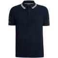 Polo Ted Baker Polo &agrave; coutures r&eacute;guli&egrave;res Bleu