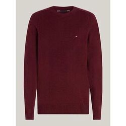 Pull Tommy Hilfiger MW0MW36535 LAMBSWOOL-TVY DEEP ROUGE HTR