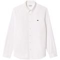 Chemise Lacoste Chemise homme Ref 63732 001 Blanc