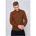 Pulls/Sweat sur Grenoble : Pull Kebello Pull col roul&eacute; H, Marron Marron