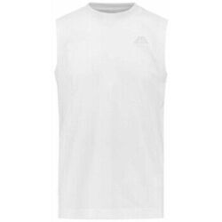 T-shirt Kappa TEE SHIRT CADWAL KORPORATE - WHITE/GREY LT - S
