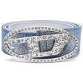 Ceintures sur Grenoble : Ceinture Diesel X09611 P6256 - OVAL-D-H1022