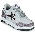 Chaussures &agrave; roulettes Breezy Rollers STAR Argent&eacute;