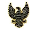 Broches Clj Charles Le Jeune Pin's Aigle Germanique Noir