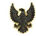 Broches Clj Charles Le Jeune Pin's Aigle Germanique Noir