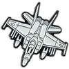Broches Clj Charles Le Jeune Pin's avion de chasse Gris