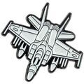 Broches Clj Charles Le Jeune Pin's avion de chasse Gris