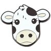 Broches Clj Charles Le Jeune Pin's Vache noire et blanche Noir