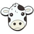 Broches Clj Charles Le Jeune Pin's Vache noire et blanche Noir Grenoble