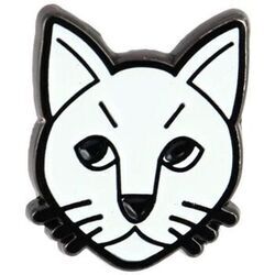 Broches Clj Charles Le Jeune Pin's Chat espi&egrave;gle Noir