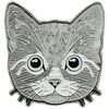 Broches Clj Charles Le Jeune Pin's T&ecirc;te de chat Noir