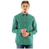 Chemise Tommy Jeans CHEMISE TJM REG POPLIN CHECK - GREEN MALACHITE CHECK - M