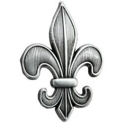 Broches Clj Charles Le Jeune Pin's Fleur de Lys - Royaut&eacute; Fran&ccedil;aise Gris
